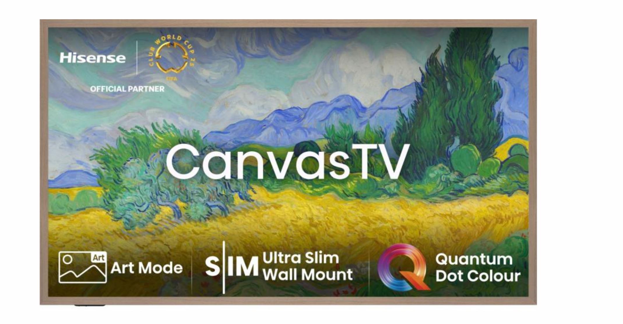 Hisense 55S7NQ sw LED-TV QLED UHD CANVAS Multituner BT Smart Frameless (55S7NQ)