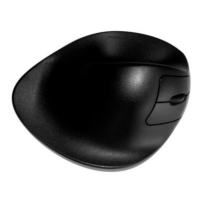 Hippus HandShoeMouse Right Medium Vertikale Maus Schwarz