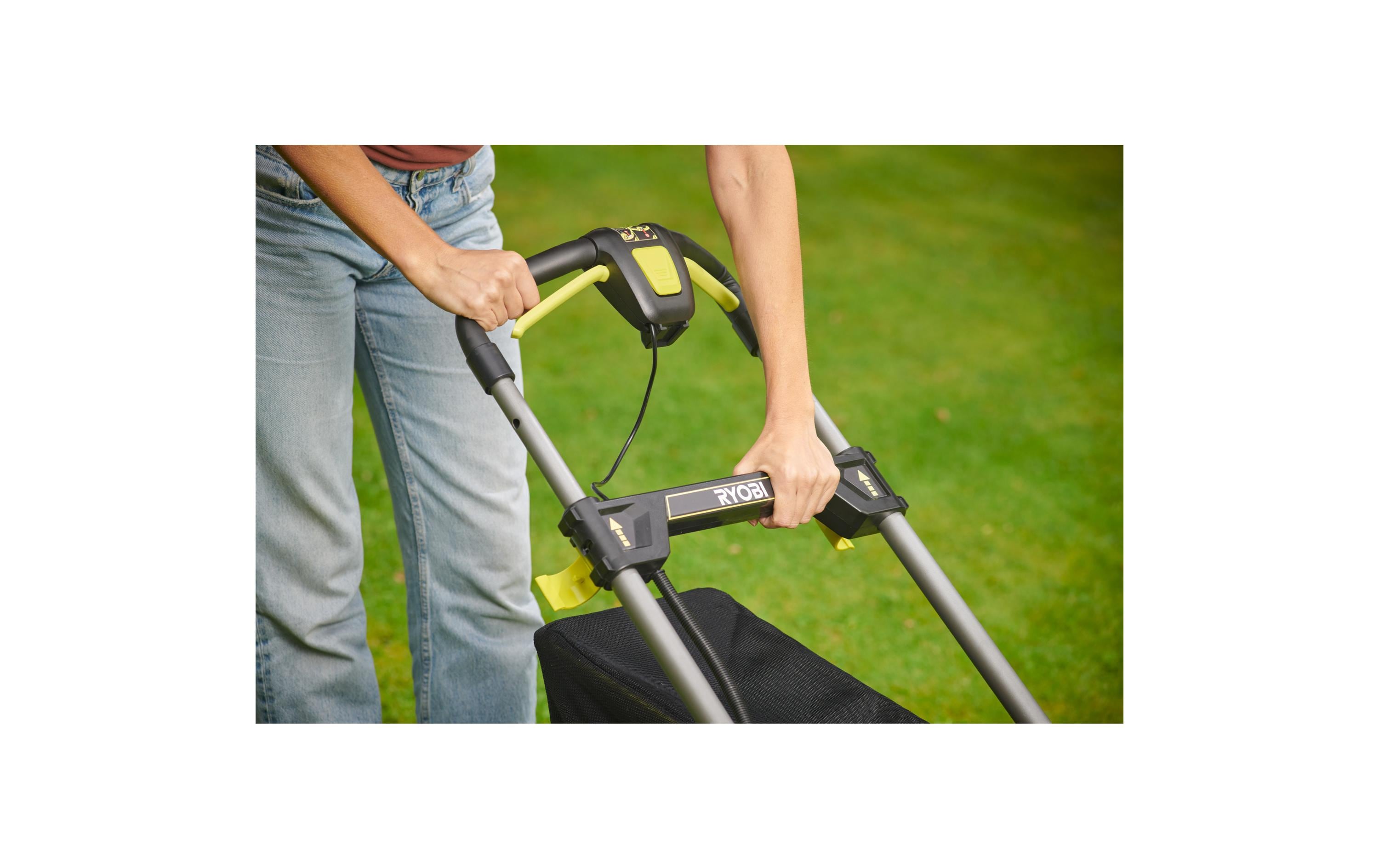 Ryobi RY18LMX40C-150 Akku-Rasenmäher 18 V 40 cm 5 Ah Li-Ion inkl. Akku & Ladegerät
