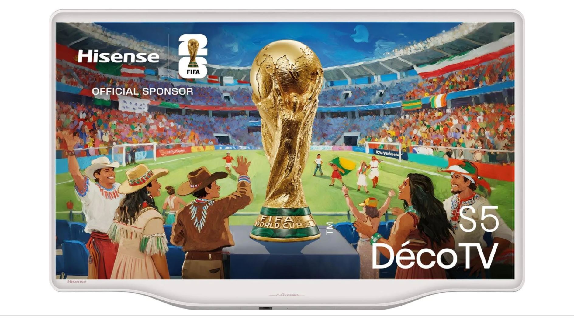 Hisense 32S5Q 32 Zoll QLED Full HD Smart-TV weiß VIDAA OS Dolby Atmos