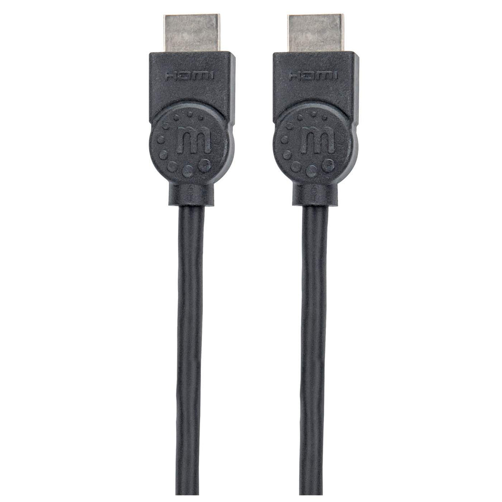 Manhattan High Speed HDMI-Kabel 1,5 m 4K@30Hz ARC 3D Schwarz