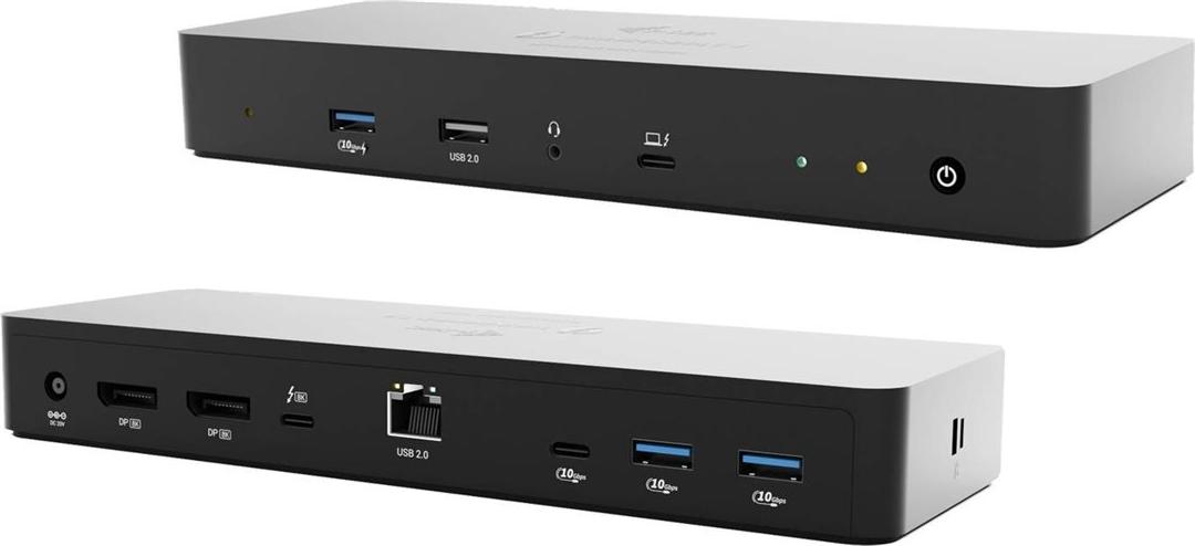 i-tec Thunderbolt 4 Dual Display Dockingstation Power Delivery 90W Schwarz