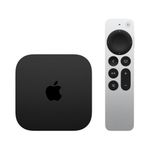 Apple TV 4K (Wi-Fi + Ethernet) - 3. Generation - AV-Player - 128GB - 4K UHD (2160p) - 60 BpS - HDR (MN893FD/A)