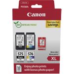 Canon PG-575XL/CL-576XL Photo Paper Value Pack (5437C006)