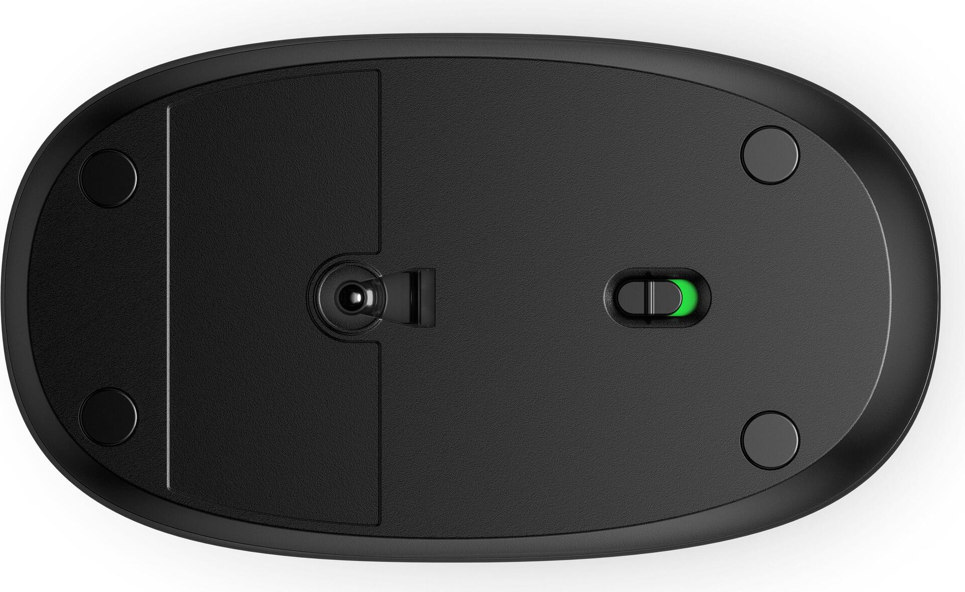 HP 245 Maus optisch Bluetooth 5.1 Schwarz