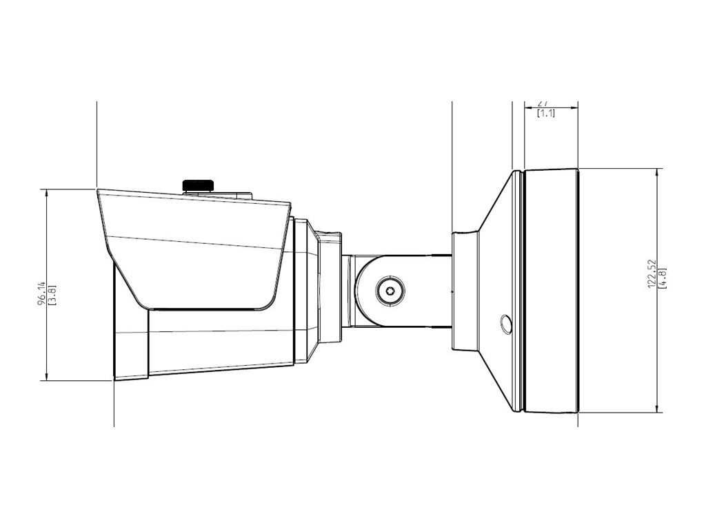 Bosch DINION 3100i IR NBE-3702-AL 2 MP IP-Kamera Weiß, Signal White, RAL 9003