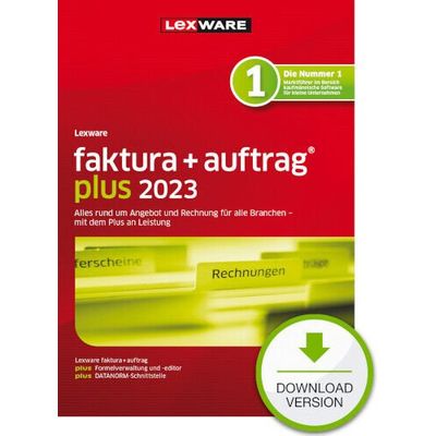 LEXWARE ESD faktura+auftrag plus 2023 Download Jahresversion 365Tage (08859-2035)
