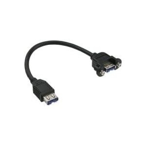 INLINE Gender Changer USB (33445F)