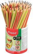 Maped Schreiblern-Bleistift KIDY learn, 72er Köcher HB, Minenstärke: 2,2 mm, dreieckig, bruchfeste Graphitmine - 1 Stück (854601)