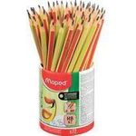 Maped Schreiblern-Bleistift KIDY learn, 72er Köcher HB, Minenstärke: 2,2 mm, dreieckig, bruchfeste Graphitmine - 1 Stück (854601)