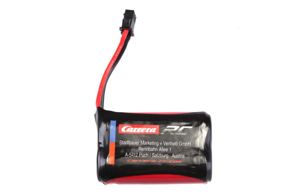 Carrera Re-Battey LiFePo4 Akku 6,4V 900mAh 9,5A Schwarz, Rot