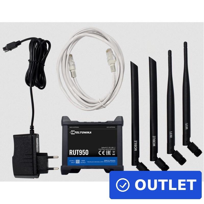Teltonika RUT950 - LTE WLAN Router (RUT950U022C0) (geöffnet)