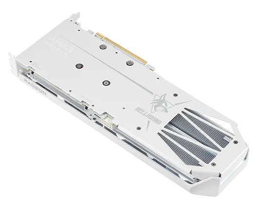 PowerColor Hellhound Spectral RX 9060 XT 16 GB GDDR6 Weiß
