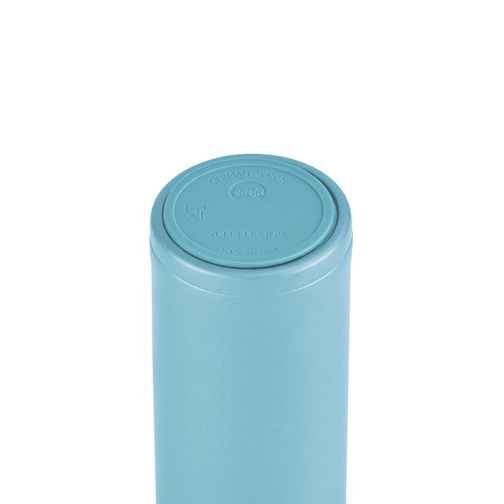 EMSA Light Mug Isolier-Trinkflasche 400 ml eisblau