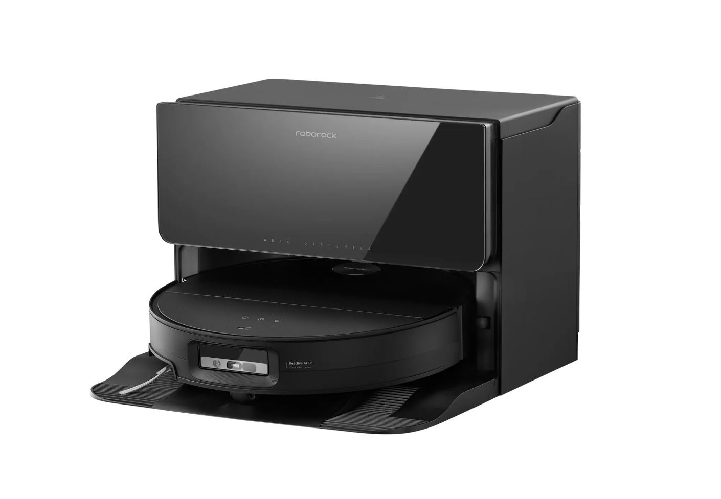 Roborock Saros 10 Saug- & Wischroboter – 22.000 Pa, RockDock Ultra, Ultraflach, Schwarz