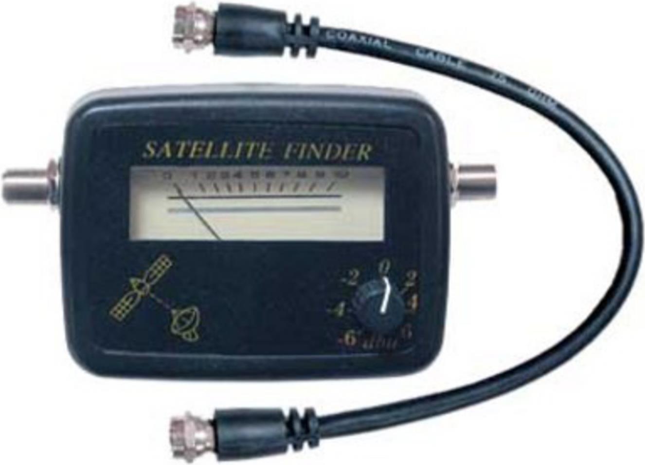 ShiverPeaks S/CONN maximum connectivity SAT - Finder, mit Signalton und Kabel 0,2m---Zeiger (86370-1SET)