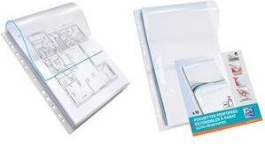 ELBA Hüllen Dor'Plan, mit Dehnfalten 20 mm, farblos aus PVC 0,30 mm, oben offen (100207011)