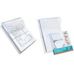 ELBA Hüllen Dor'Plan, mit Dehnfalten 20 mm, farblos aus PVC 0,30 mm, oben offen (100207011)