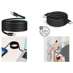 LogiLink Magnetisches Daten- & Ladekabel, USB-C, 1,5 m schwarz, USB-C Stecker (CU0232)