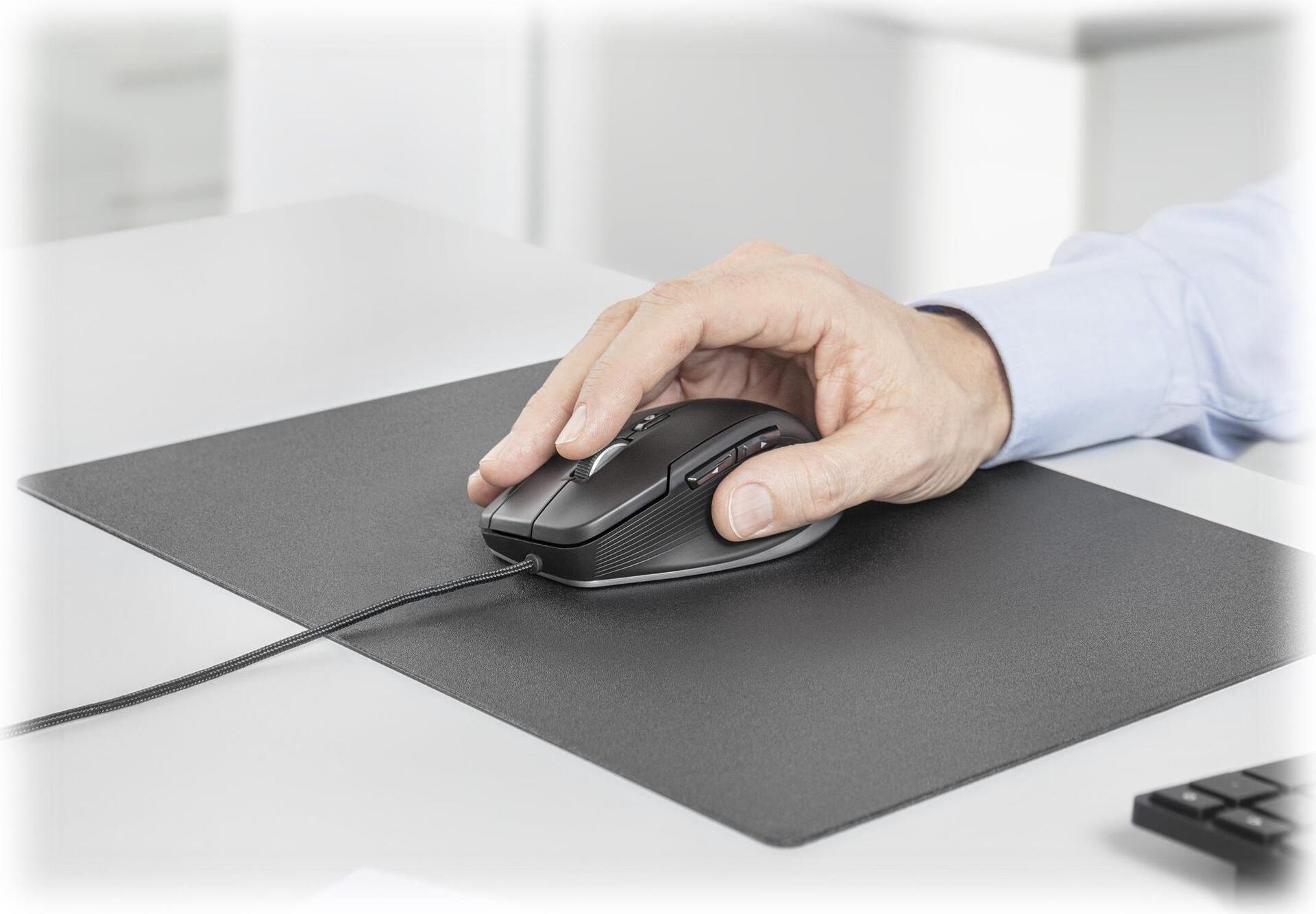 3Dconnexion CadMouse Compact Kabelgebundene Ergonomische Maus 7 Tasten USB Schwarz