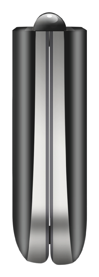 Bea-fon Fold10 LTE 2,2" Klapphandy 1350 mAh Schwarz, Silber