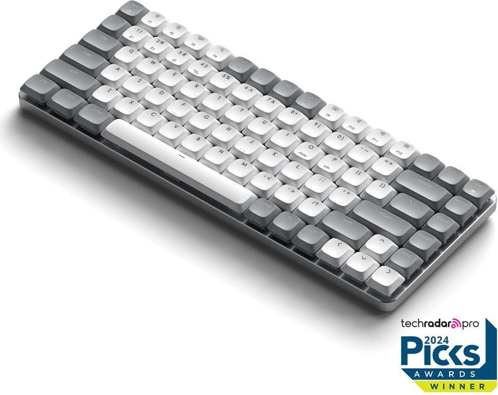 Satechi SM1 Slim Mechanical Back Backlit BT Keyboard German light - Tastatur (ST-KSM1LT-DE)