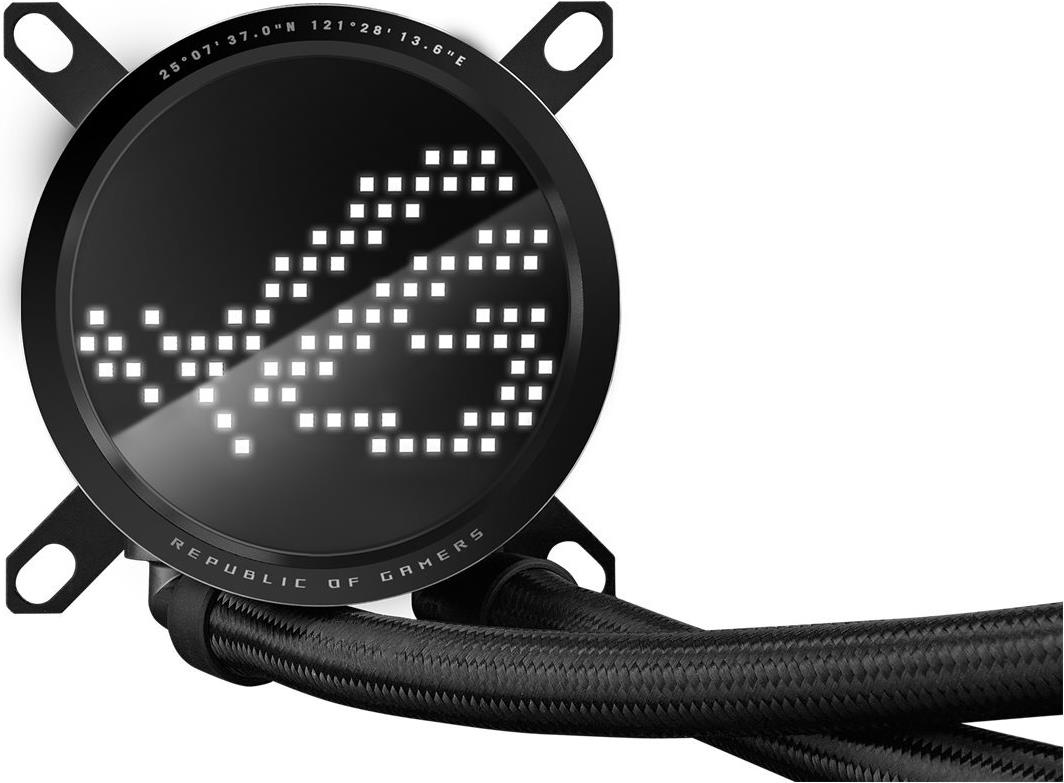 ASUS ROG Ryuo III 240 ARGB CPU-Wasserkühlung 240 mm Schwarz