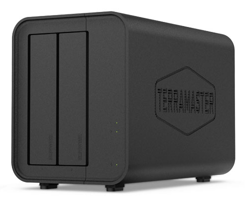 TerraMaster D5-Hybrid 5-Bay Disk-Array USB-C 3.2 Gen 2 68 TB Schwarz