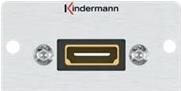 KINDERMANN Ultra High Speed - HDMI-Verlängerungskabel mit Ethernet - HDMI weiblich zu HDMI männlich