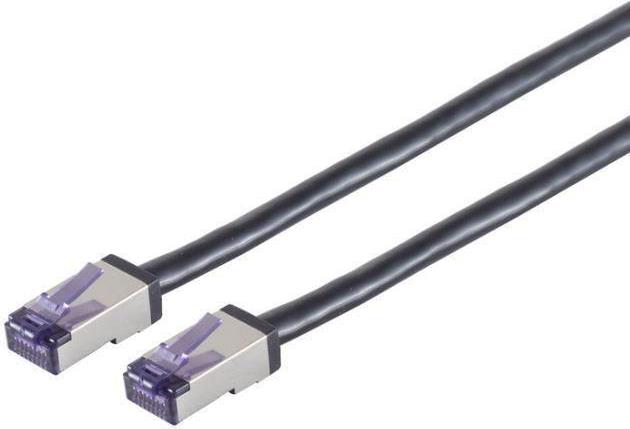 Lanview HIGH-FLEX Cat6a S/FTP Black 30m (LVN-CAT6A-FLEX-30M)