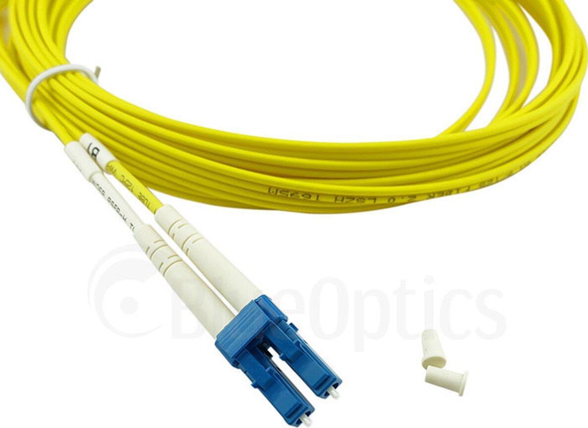 10Gtek LC-LC OS2 Glasfaser Patchkabel 1m - Singlemode Duplex Gelb LSZH