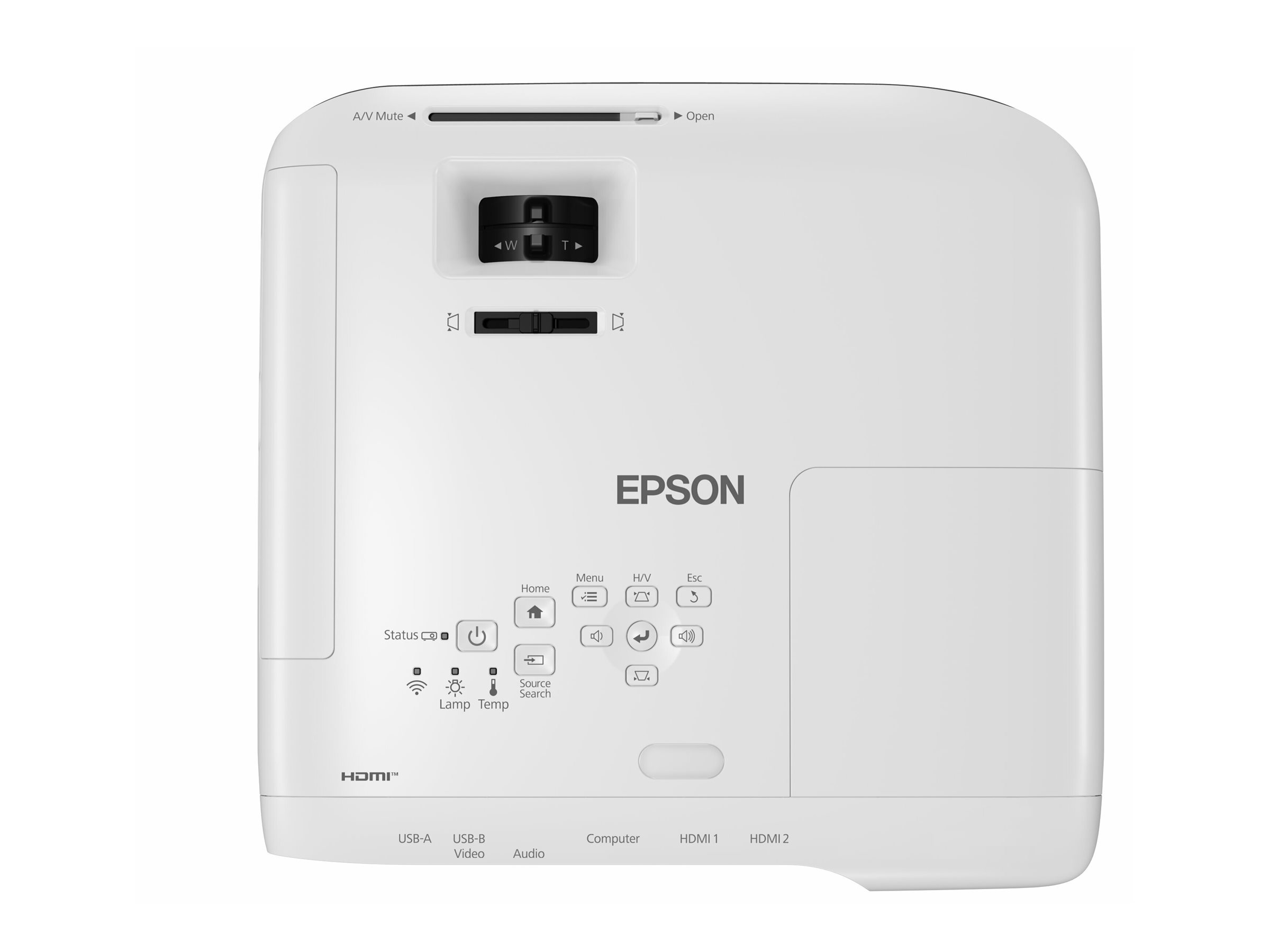 Epson EB-X49 Tragbarer 3LCD-Projektor 3600 Lumen XGA LAN Weiß