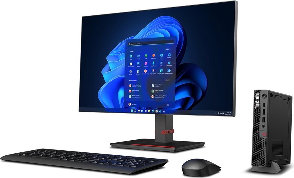 Lenovo ThinkStation P3 Tiny Gen 2 Intel Core Ultra 9 285 32 GB RAM 512 GB SSD Schwarz