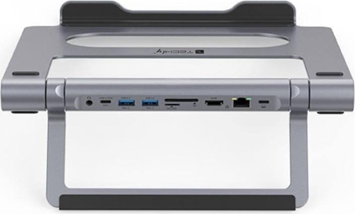 Techly Zusammenklappbares Laptop/Tablet 9 in 1 (ICA-NTB-DOCK91)