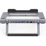 Techly Zusammenklappbares Laptop/Tablet 9 in 1 (ICA-NTB-DOCK91)