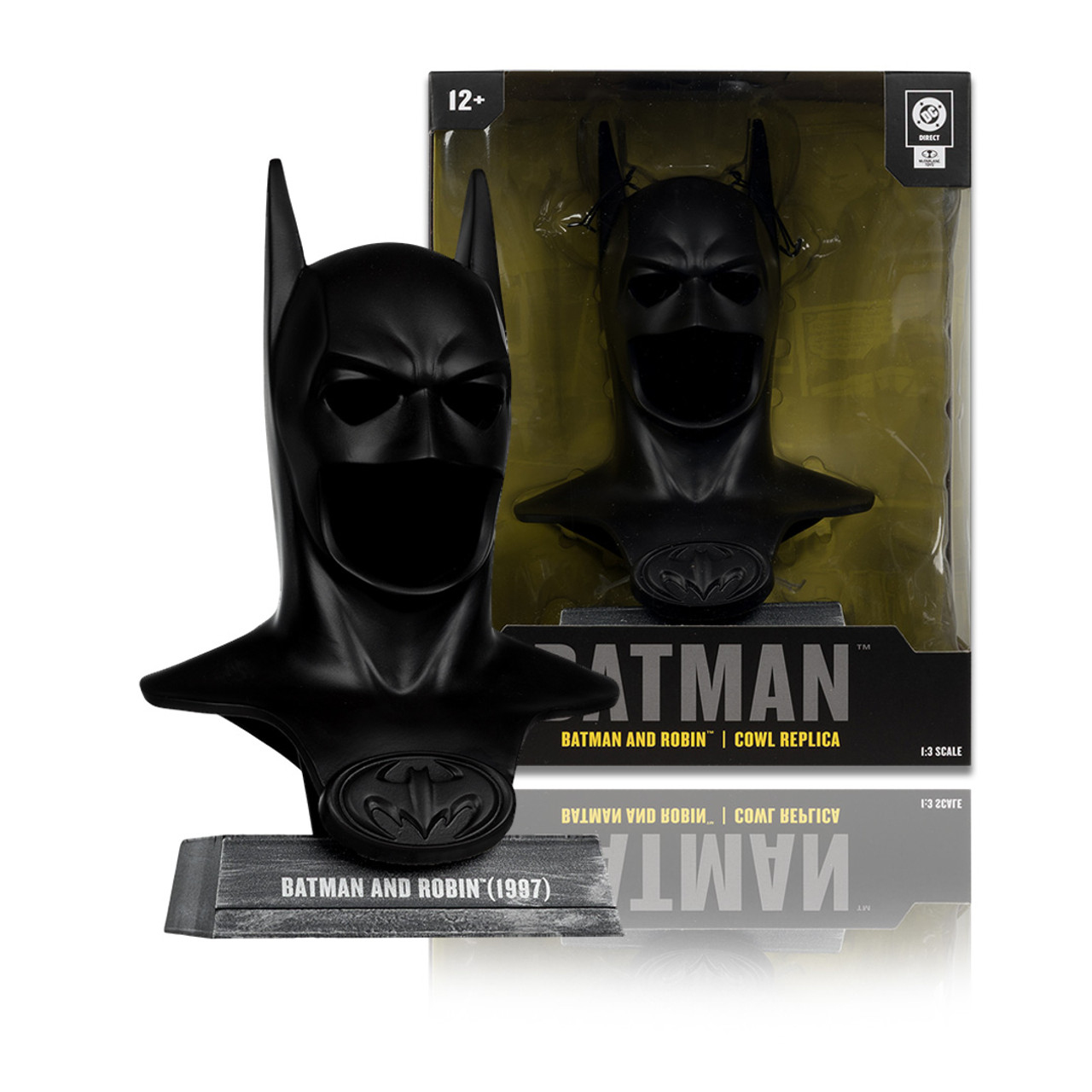 McFarlane DC Direct Batman Cowl Replica 1:3 Batman and Robin Sammelfigur Schwarz