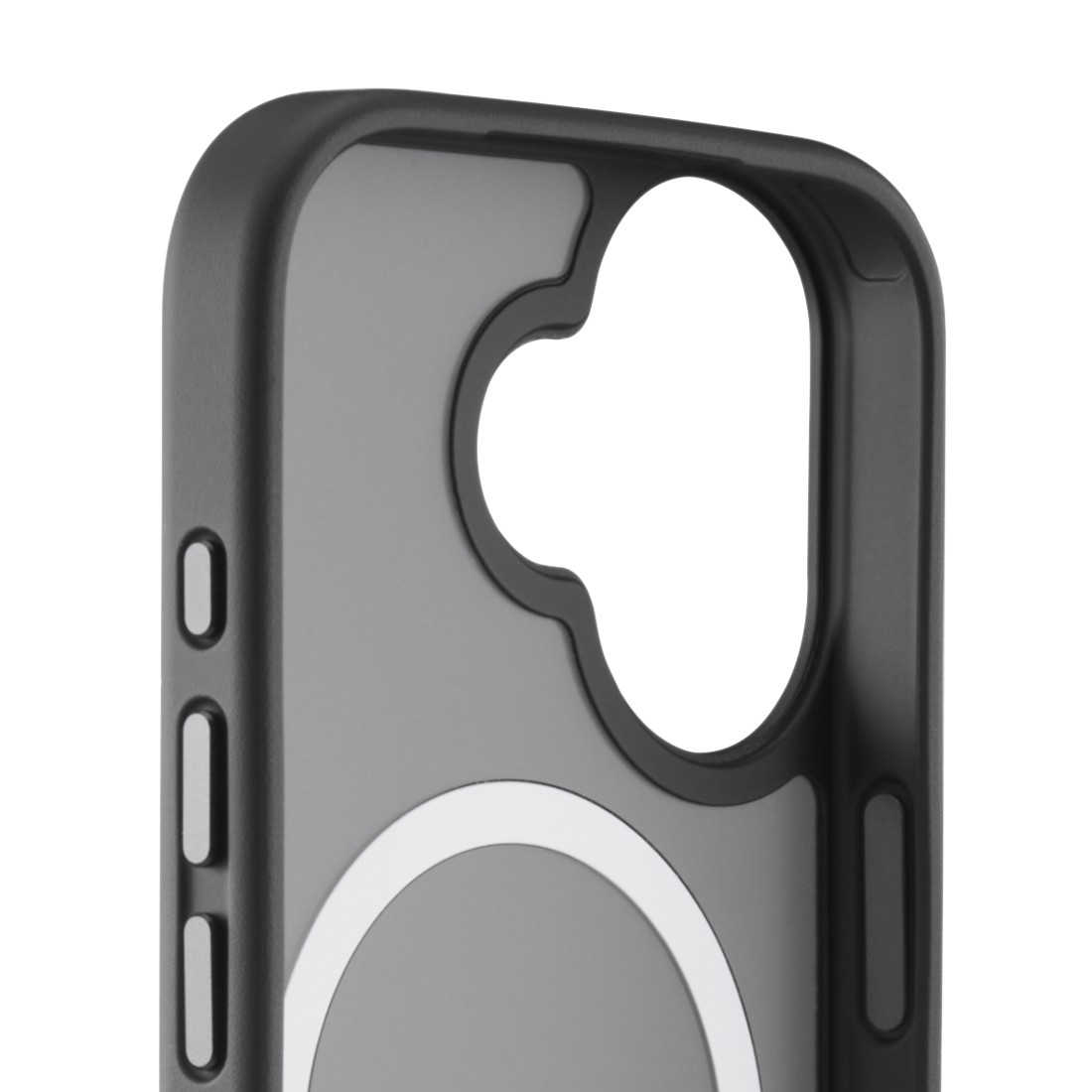 White Diamonds Cover Hybrid Case für Apple iPhone 17 Schwarz
