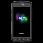 M3 Mobile SM20F, 2D, SE4710, 12,7cm (5''), GPS, BT (5.1), WLAN, 4G, NFC, Android, GMS, RB, schwarz Mobiles Datenerfassungsgerät, 2D, Imager (SE4710), Bildschirmdiagonale: 12,7 cm (5''), Auflösung: 1280x720 Pixel, GPS, Touchscreen, Lautsprecher, Kamera (16 MP), Front-Kamera (5 MP), Vibration, Bluetooth (Klasse 5.1), WLAN (802.11ax), 4G (LTE), NFC, Micro SD-Slot, Qualcomm Octa Core, 2,0 GHz, RAM: 4GB, Flash: 64 GB, Android (12), inkl.: Google Mobile Services, Akku, 6150 mAh, herausnehmbare Batterie, Schutzfolie, separat bestellen: Ladestation, IP65, schwarz (SM2F4R-S2CHSE-HF)