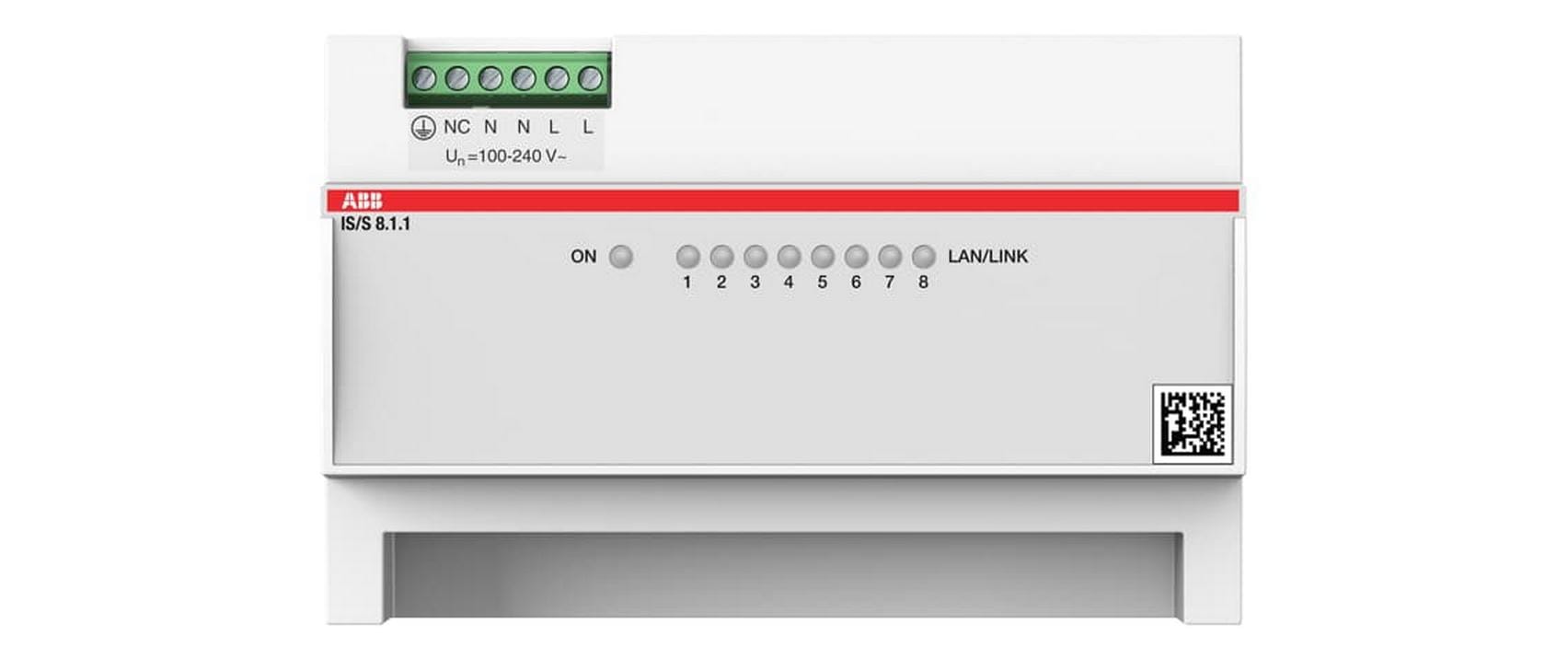 ABB IS/S8.1.1 8-Port Fast Ethernet Switch Hutschiene