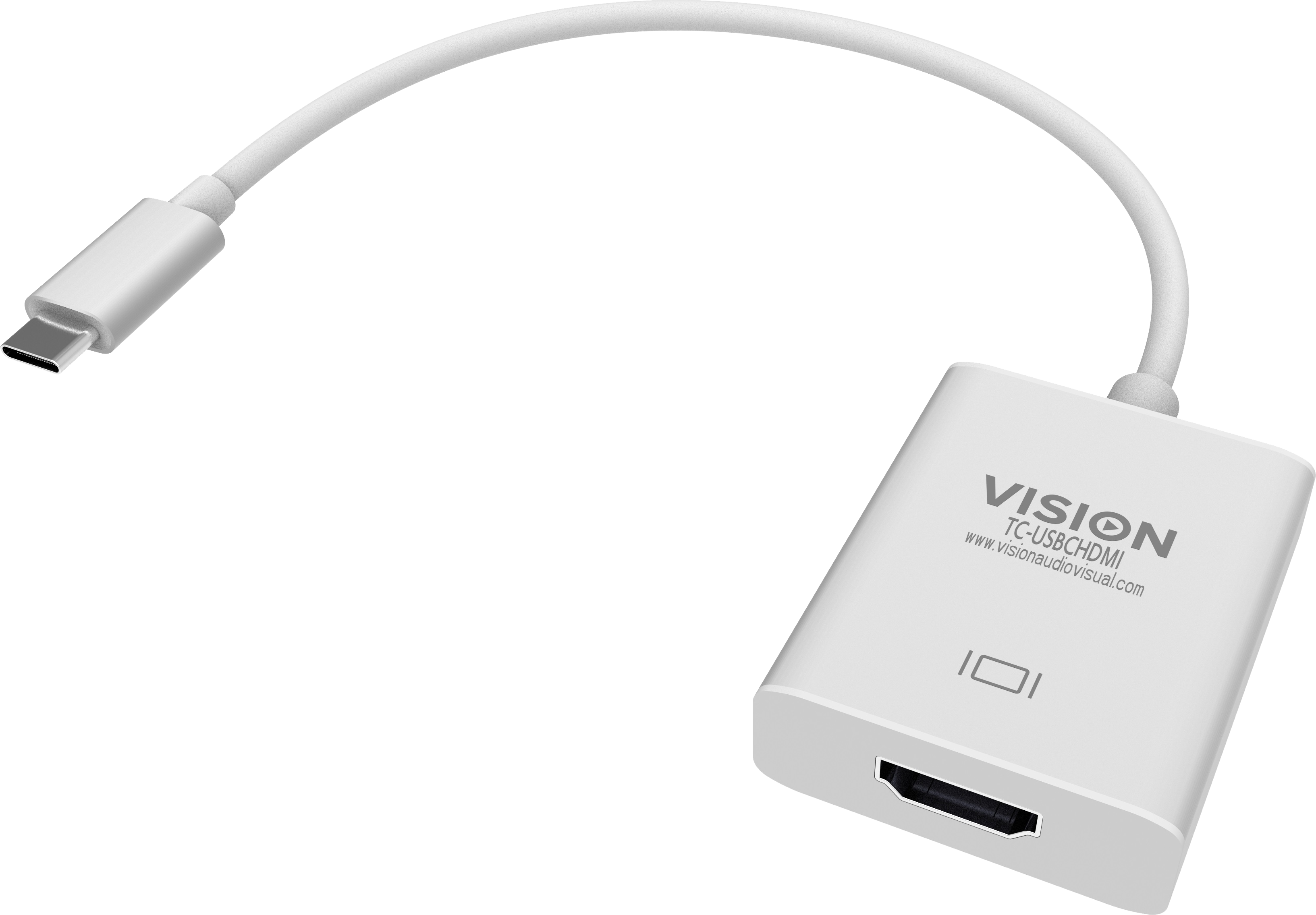 VISION USB-C-zu-HDMI-Adapter. Zum Anschl USB-C-zu-HDMI-Adapter. Zum Anschließen an den USB-C-Anschlu