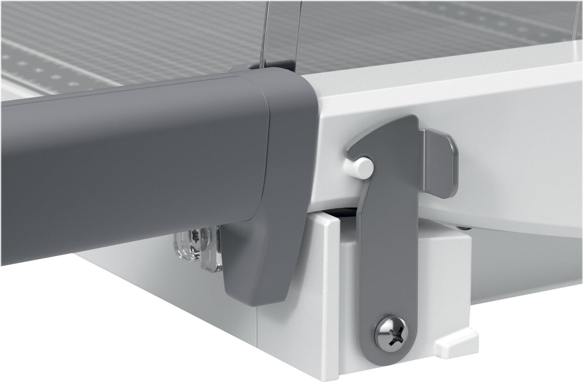 Leitz Precision Home Office A4 Hebelschneider bis 10 Blatt Edelstahl Anthrazit