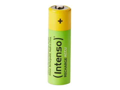 Intenso Energy Eco 7505624 AA 2700 mAh NiMH Akku Grün, Gelb