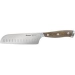 metaltex Santoku-Messer Heritage, Länge: 250 mm, Holzgriff robuster, genieteter Griff aus Pakka Holz, mit hochwertiger, - 1 Stück (255926000)