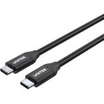 UNITEK C14059BK USB Kabel 2 m USB C Schwarz (C14059BK)