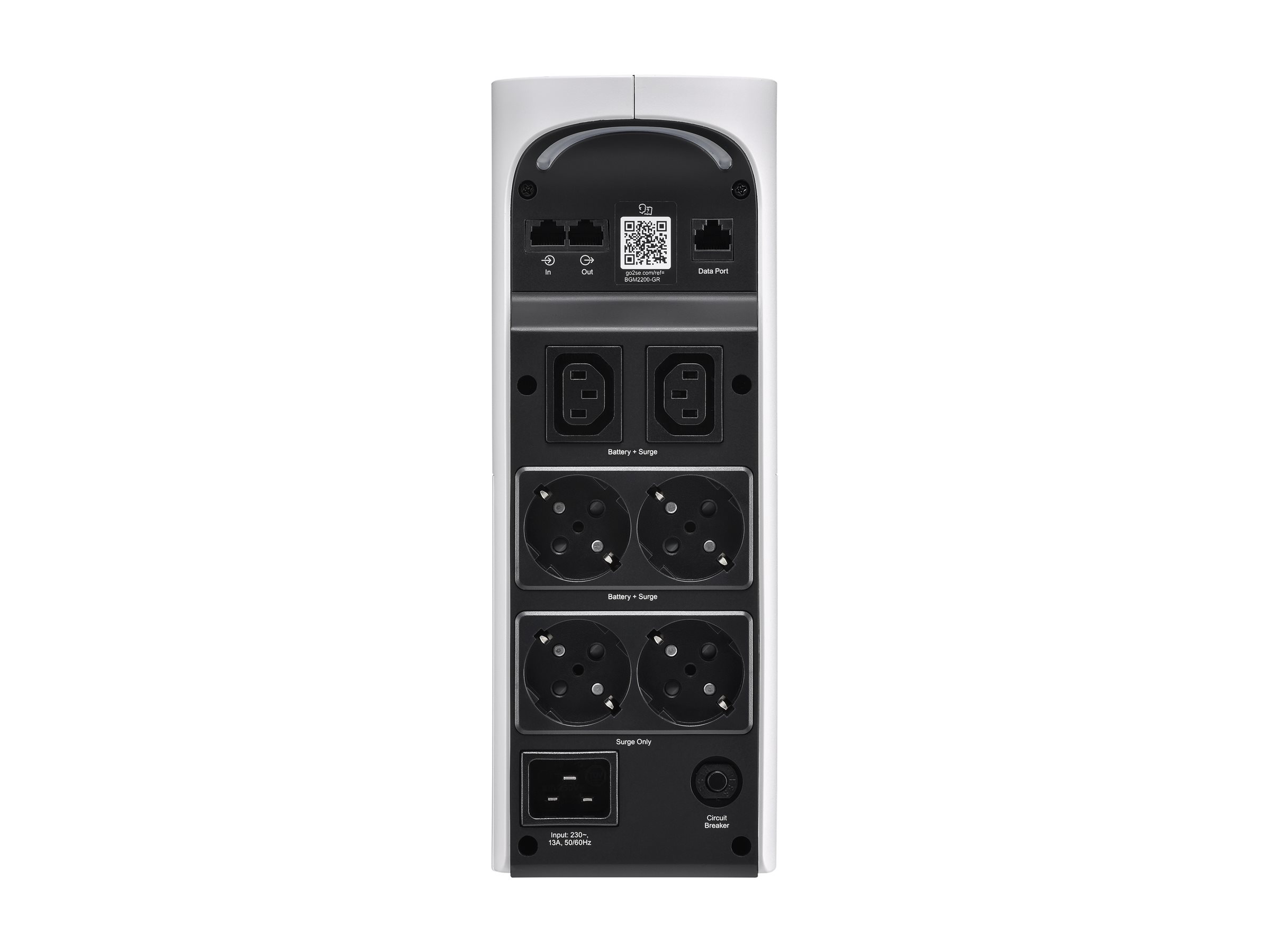APC Back-UPS Pro Gaming BGM2200-GR 2200 VA 1320 W Arctic