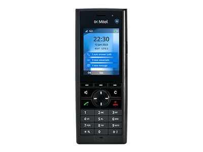 Mitel 712dt Schnurloses Erweiterungshandgerät DECT Schwarz