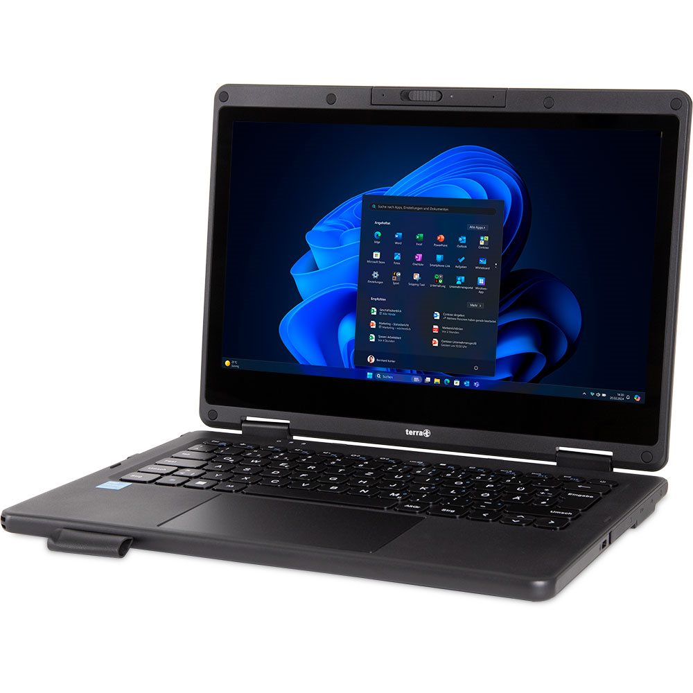 TERRA MOBILE 360-11V4 Notebook 11,6" Intel N100 4 GB RAM 128 GB SSD Grau
