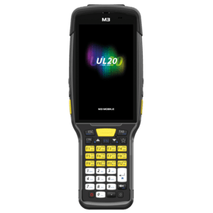 M3 Mobile UL20X, 2D, SE58, 12,7cm (5''), Full HD, Num., GPS, BT, WLAN, 4G, NFC, Android, GMS Mobiles Datenerfassungsgerät, 2D, Imager (SE5800), Bildschirmdiagonale: 12,7 cm (5''), Auflösung: 1920x1080 Pixel, Tastenfeld (Anzahl Tasten: 28, numerisch), GPS, Kamera (16 MP), Bluetooth, WLAN (802.11ac), 4G (LTE), NFC, Qualcomm Octa Core, 2,2 GHz, RAM: 4GB, Flash: 64 GB, Android (10), inkl.: Google Mobile Services, Akku, 6700 mAh (U20X4C-QICFRS-HF)