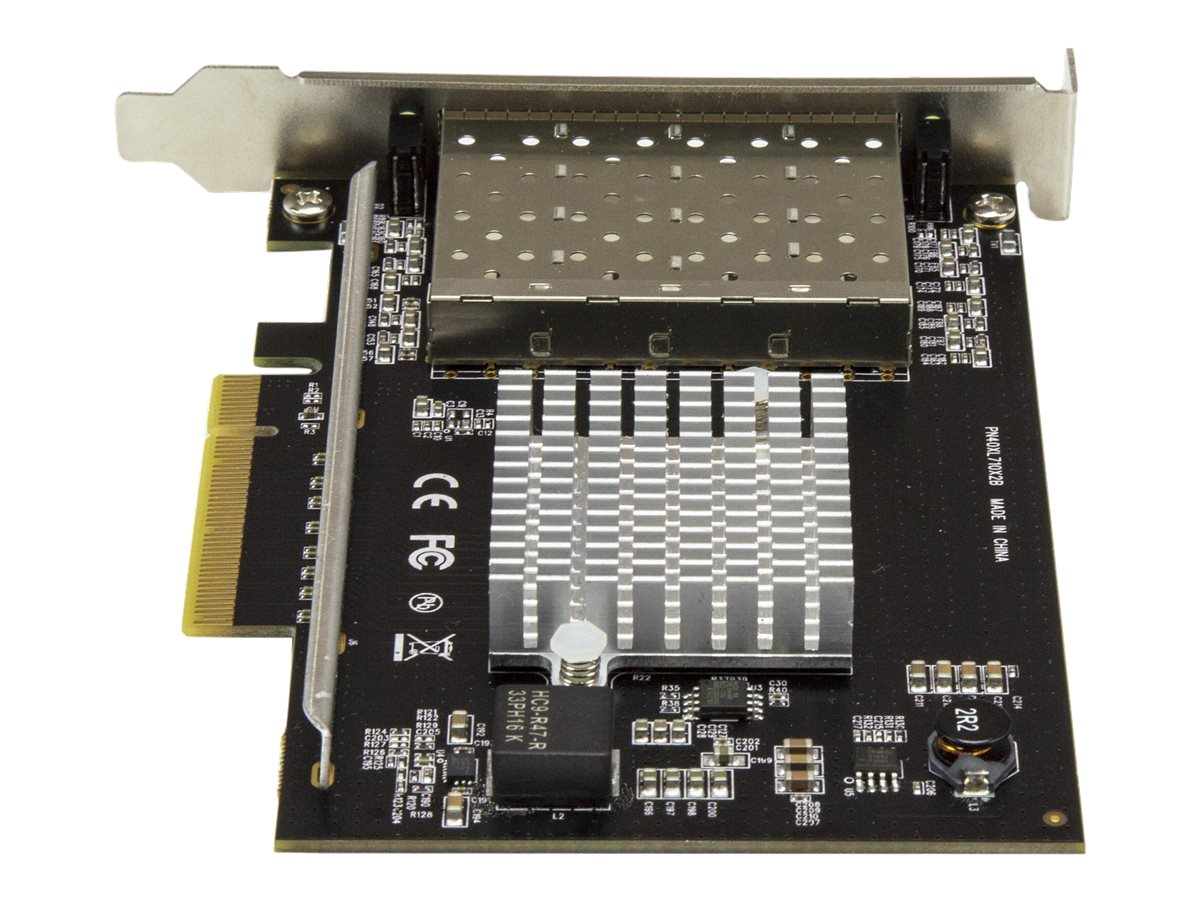StarTech.com Quad-Port 10G SFP+ Netzwerkkarte Intel XL710 PCIe x8 Schwarz