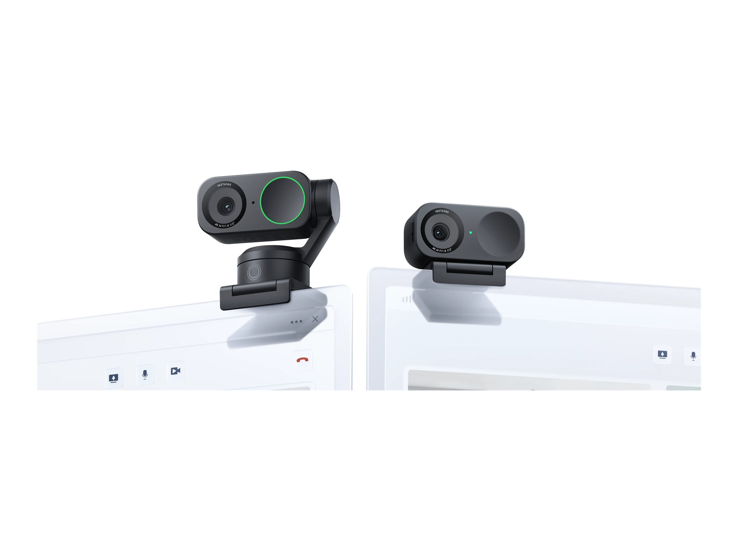 Insta360 Link 2 4K Webcam Schwarz
